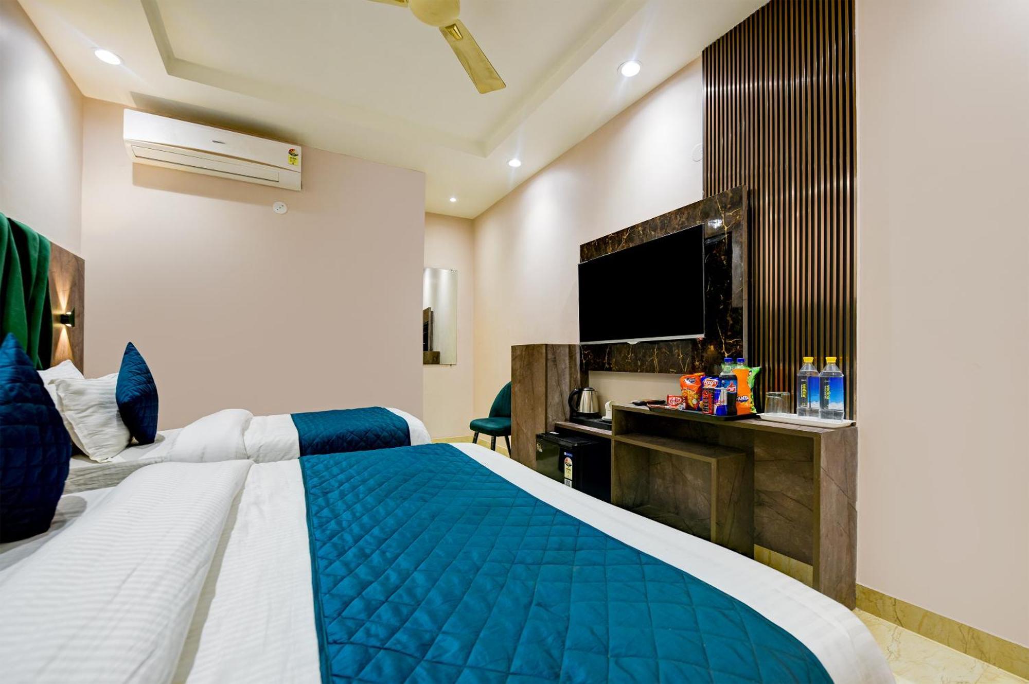 The Pearl Plaza Hotel In City Centre - Near New Delhi Railway Station Zewnętrze zdjęcie